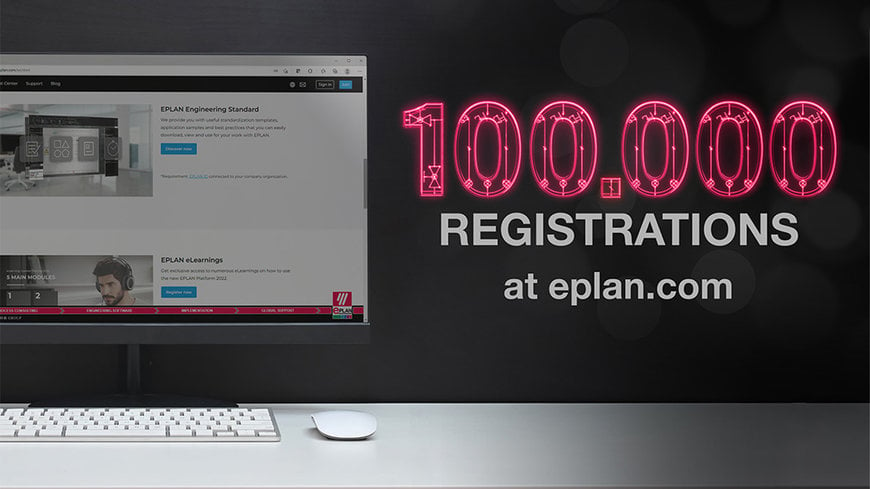 Software and Services from a single source: EPLAN reaches milestone with over 100,000 registrations on the EPLAN Cloud